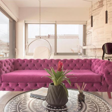 Luxury Apartment Near Acropolis-Living Stone Gold Athena Bagian luar foto
