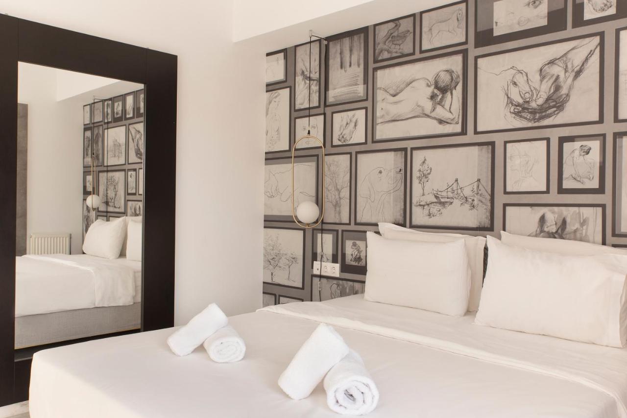 Luxury Apartment Near Acropolis-Living Stone Gold Athena Bagian luar foto
