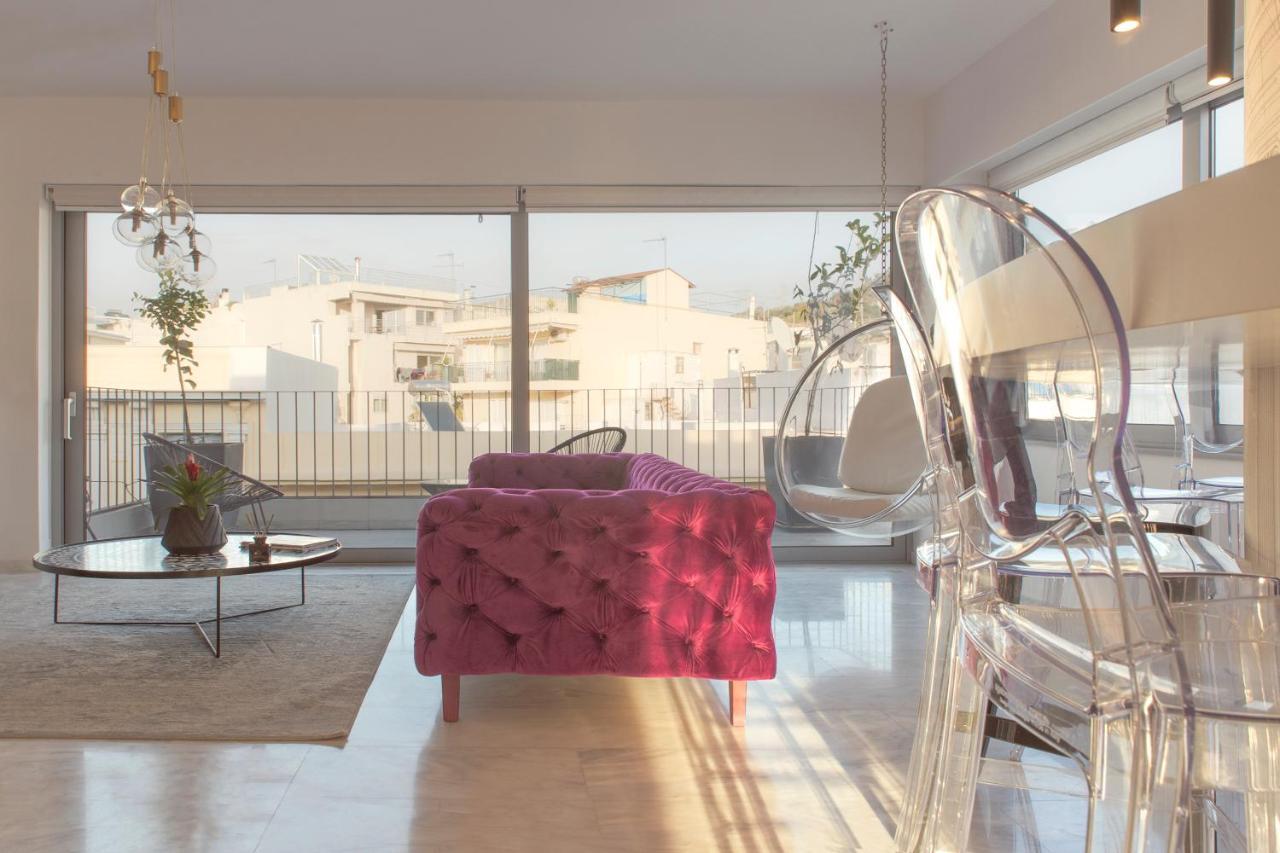Luxury Apartment Near Acropolis-Living Stone Gold Athena Bagian luar foto